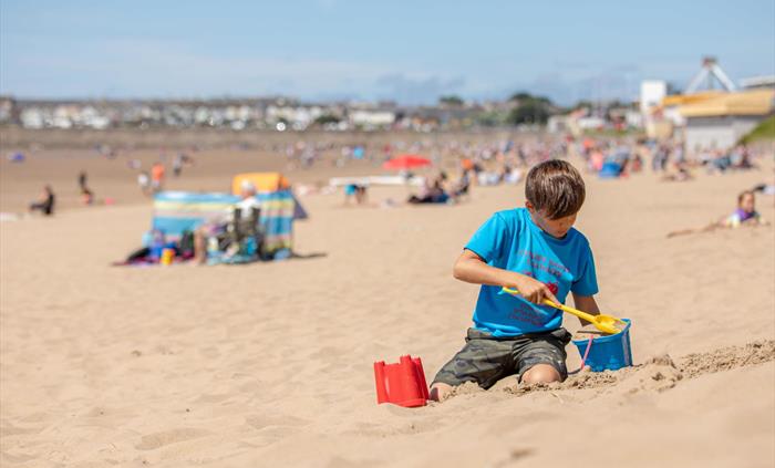 Sandcastles at Sandy Bay
